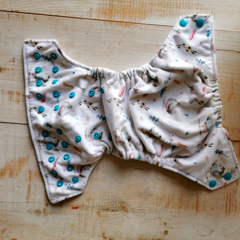 Milan and Odile cloth diaper